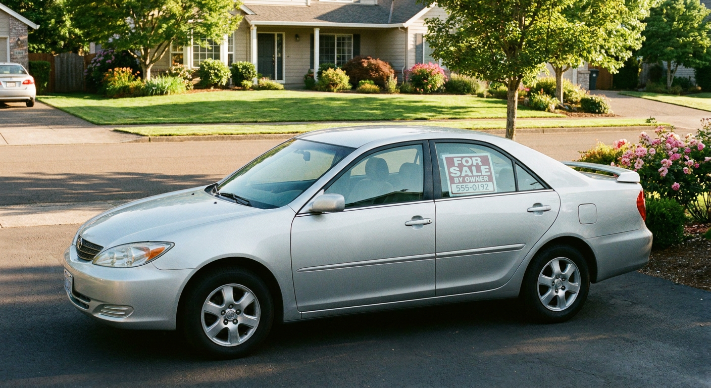 Sell my used car in Duluth Georgia - sedan purchased for cash near Duluth Town Green